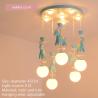 Buy cheap Children bedroom chandeliers modern ins merry-go-round boy girl room chandelier(WH-MA-136) from wholesalers