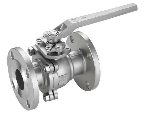 Buy cheap 2 Piece CF3M DN50 CL150 Reduced Bore Flanged End Ball Valve Low Torque from wholesalers