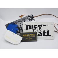 Buy cheap Embossed Faux Leather Garment Tags Hot Stamped Leather Labels For Jeans product