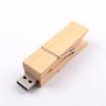 Buy cheap Clip Shaped Wooden USB Flash Drive Fast USB 2.0 3.0 2GB 4GB 256GB from wholesalers