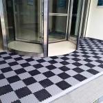 200mmx100mmx9mm Pvc Commercial Floor Mats Entrance Scrape Dirt Entry Rugs 9mm