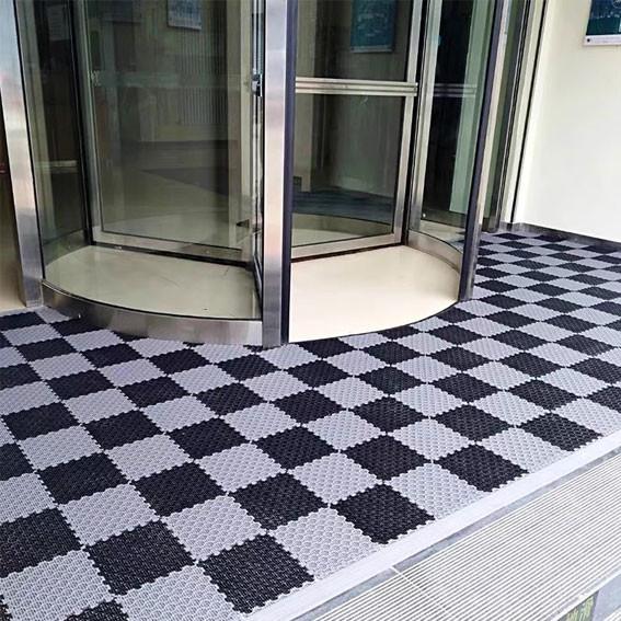 Buy cheap 200mmx100mmx9mm Pvc Commercial Floor Mats Entrance Scrape Dirt Entry Rugs 9mm Thick from wholesalers