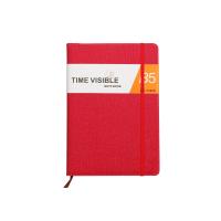 Buy cheap Girls Leather Notebooks With Company Logo Elastic Ribbon Soft Tough Embossing product