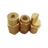 Buy cheap HPb62 Brass CNC Turned Components Valve Absorber Bracket Anodizing Broaching from wholesalers