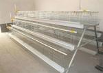 Welded Layer Chicken Cage 128 Birds 4 Doors 4 Tier Chicken Cage Q235 For Poultry