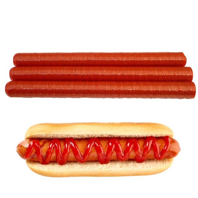Sausage Packaging Casings Cellulose Casings Wholesale Sausage Transparent Casings