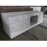 Buy cheap Gray Thick Stone Slab Countertop Stone Vanity Tops 108" X 25.5" X 2" Size from wholesalers