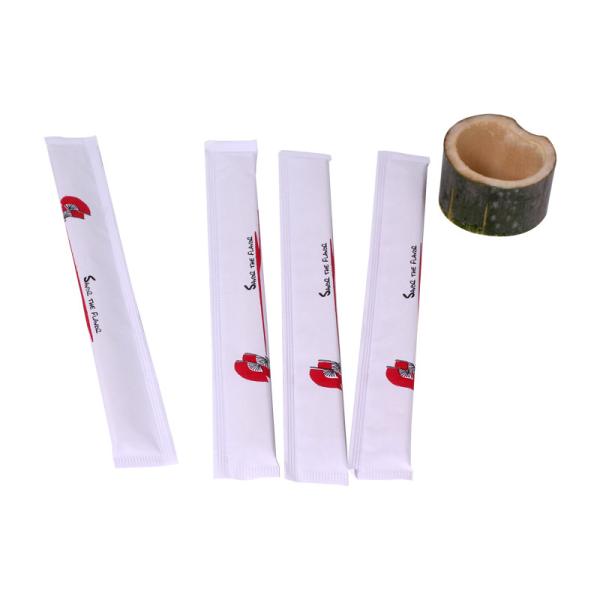 Buy cheap Bamboo twin chospsticks sushi disposable chopsticks with full paper wrapped from wholesalers