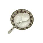 Camping Outdoor Melamine Soup Bowl Imitation Porcelain Durable