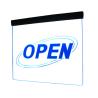 Buy cheap Green LED edgelit acrylic sign 8mm engraved colorful hanging from wholesalers