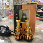 BAOBAO 25 Watts 2pcs Iron Metal 3 Colors Mini Driving Headlight Bulb for
