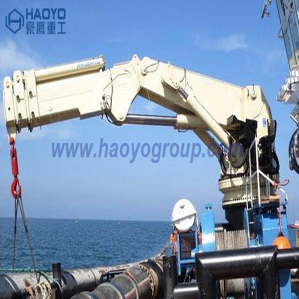 Buy cheap Knuckle Boom Marine Deck Cranes for Sale Marine Ship Deck Crane from wholesalers