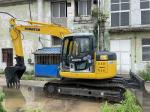 PC128US Used Komatsu Excavator Japan Operating Weight 13 Ton With Dozer Blade