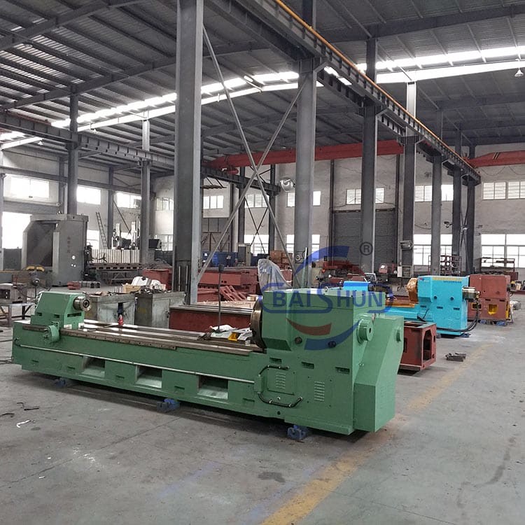 Cnc Roll Turning Lathe Machine Heavy Duty Big Bore Metal Lathe CA8450