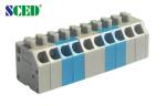 Buy cheap Pitch 3.5mm Wiring Terminal Blocks 300V 10A PA66 Plastic Brass from wholesalers