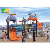 Buy cheap Slippery Plastic Playground Slide Galvanized Pipe For Residential Area product