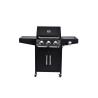 Buy cheap Flat Top Garden Gas BBQ Grill with Side Cooker 3 1 Steel Flame Safety Device 13000BTU*4 from wholesalers