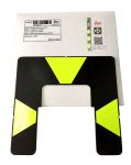 Buy cheap Black GPH1 Target Plate Surveying Reflector Prism GPR113 Total Station Reflector from wholesalers