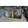 Buy cheap Retangle Black Stainless Steel Double Bowl Sink For Easy Cleaning And Maintenance from wholesalers