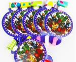 New Kids Birthday Party Decoration Set Birthday average Theme Party Supplies