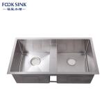 Fashion Design Double Bowl Kitchen Sink Stainless Steel 304 Material