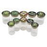 Buy cheap Kitchen Weed Glass Jar Glass Storage Bottles Transparent Western Style from wholesalers