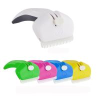 Buy cheap Durable Pet Deshedding Comb Modern With Safety Cover / Convenient Eyelet product
