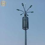 25M High Mast Pole With 400W 800W LED Floodlight