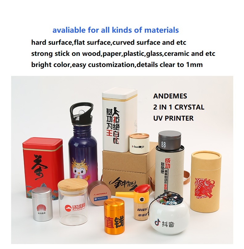3060 UV Printer A3 Flatbed Printer for Roll to Roll Printing on Bottles and Stickers
