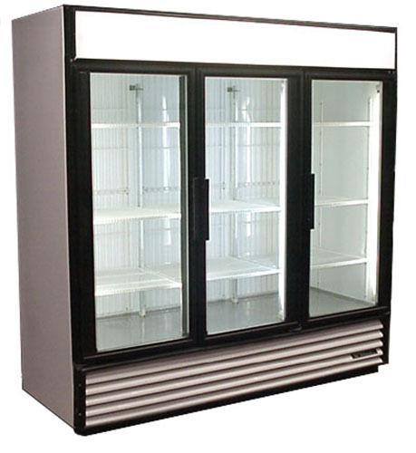 Buy cheap 3 Door Glass Door Freezer , Commercial Upright Freezer Glass Door from wholesalers