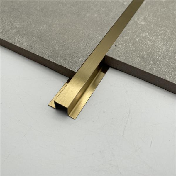 Buy cheap 3.Decorative Stainless Steel T Profiles Tile Edge Trim from wholesalers