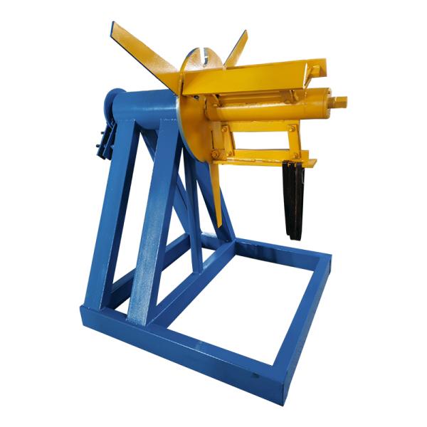 Continuous Customized Roll Forming Machine With Protective Chain Cover And Hydraulic Flying Shear For Fence Post Profiles