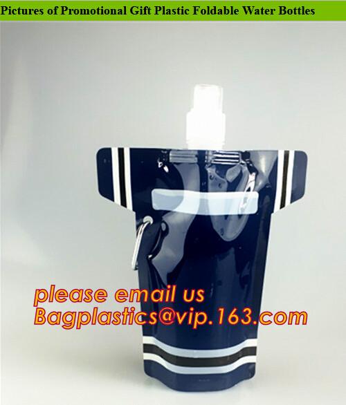 Buy cheap Soft Foldable Water Bags Sports Bottle Drinking Water Bag,500ml Foldable Flexible Water Bag Customized Collapsible Reusa from wholesalers