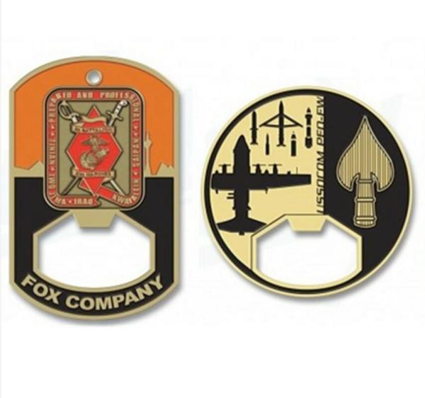Buy cheap High quality gold plating metal bottle opener parts with factory prices from wholesalers