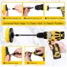 Buy cheap 0.6 kg Drill Brush Attachment Set Drill Bit Scrub Brush For Cleaning Grout Car from wholesalers