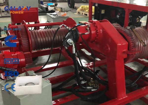 Buy cheap Double Wheel Hydraulic Puller And Hydraulic Winch 77kw 103hp Cummins Engine from wholesalers