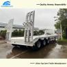 Buy cheap 3 Line 6 Axle 80 Tons Lowboy Low Bed Semi Trailer Heavy Duty from wholesalers