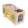 Buy cheap Lock Box 13.5cm Wooden Montessori Baby Toys Educational Wooden Puzzles from wholesalers