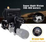 Photo Recording 200-400m Night Vision Sight With Infrared Laser Flashlight