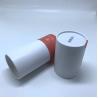 Buy cheap White Kraft Paper Tube Packaging Eco friendly Gift Red Cosmetic UV Coating from wholesalers