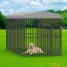 Buy cheap Large Outdoor Dog Kennel Heavy Duty Metal Frame Fence Dog Cage Outside Pen Playpen Dog Run House with UV & Waterproof from wholesalers