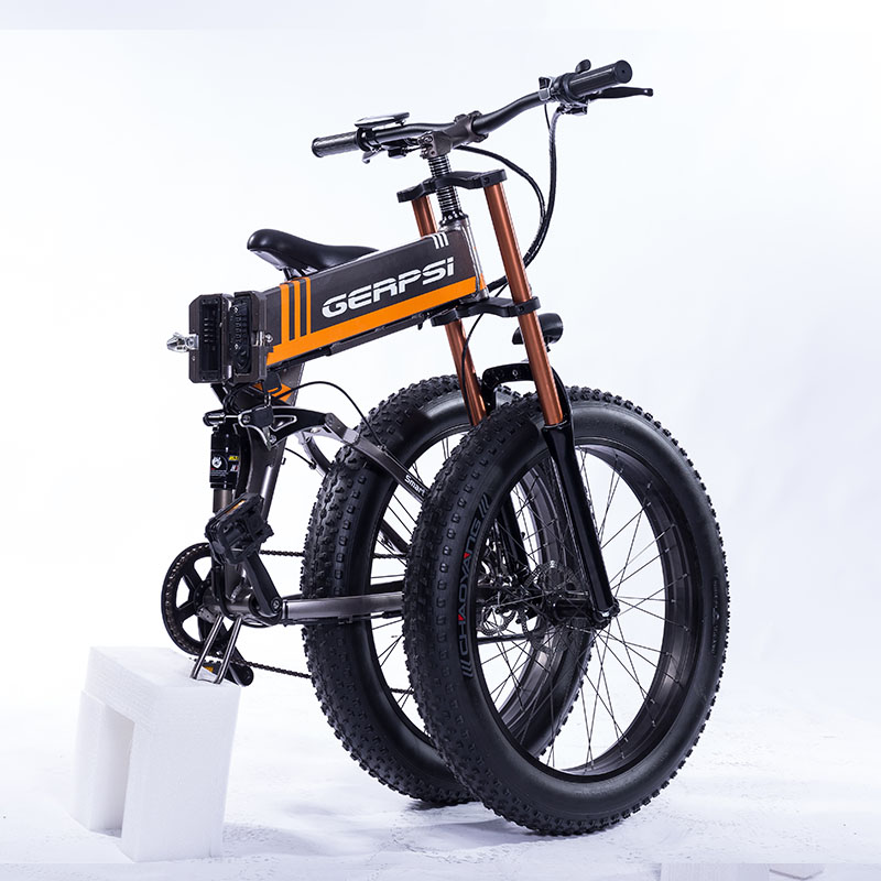 21 Speed Off Road Ebike , Snow Electric Mountain Bicycles Fat Tire 26 Inch