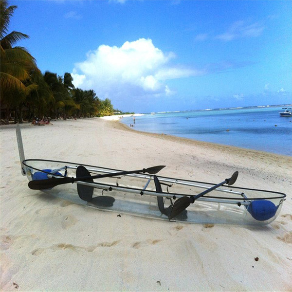 Light Weight Clear Plastic Kayak Polycarbonate Transparent Eco - Friendly