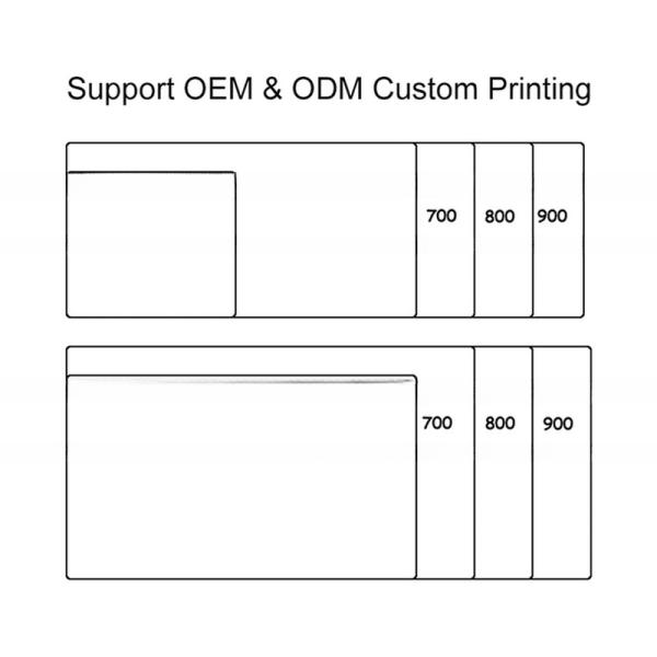 Xxl Xl Large Big Game Sublimation Gaming Mouse Pad with Custom Design and Packaging