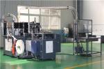 Double Turnplate Paper Tea Cup Making Machine 0.4m³ / Min 0.5MPA