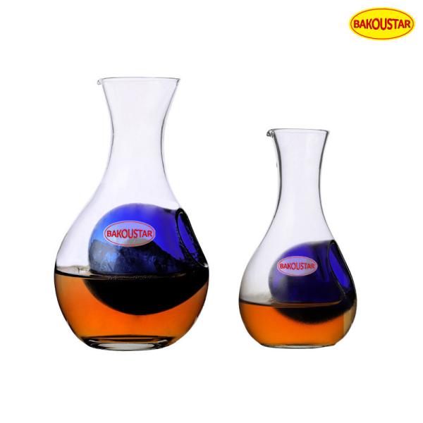 Buy cheap Whiskey Wine Ice Separation Glass Decanter 250ml 500ml from wholesalers