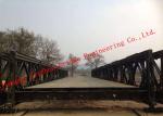 Single Lane Steel Bailey Bridge Rental Prefabricated Modular Shoring System