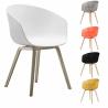 Buy cheap Fabric Dining Modern Leisure Chair Colorful For Restaurant 60 * 57 * 85 CM from wholesalers