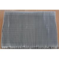 Buy cheap Continous Piece Single Row Flat Fin Tube , Fin Per 1 Meter 250 Or 333 product