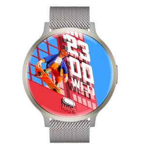 China 1.73'' AMOLED HD Display Round Shape Smart Watch Consumption Heart Rate Sensor on sale